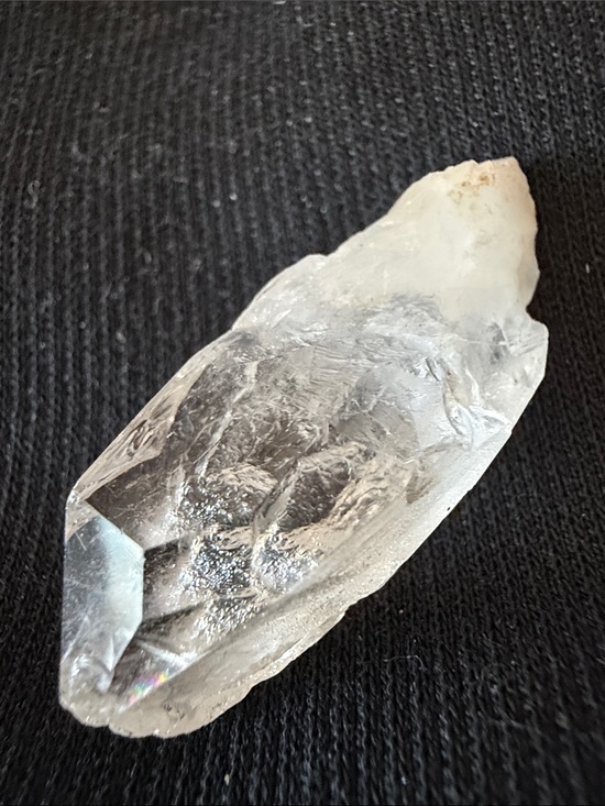 Jewelry - Natural clear quartz crystal healing stone Herkimer diamond (?)